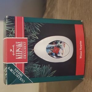 Hallmark Keepsake Ornament  - Winter Surprise 1991
